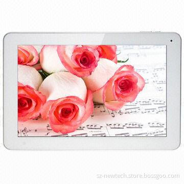 10-inch Android Tablet Computer, A20 Dual-core, 1,024x600p Touchscreen, Wi-Fi, Dual-camera, 1/8GB
